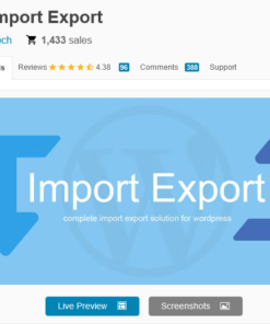 WP Import Export